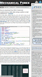 Mobile Screenshot of mechanicalforex.com